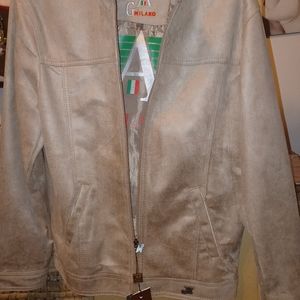Men's GAMilano suede beige jacket